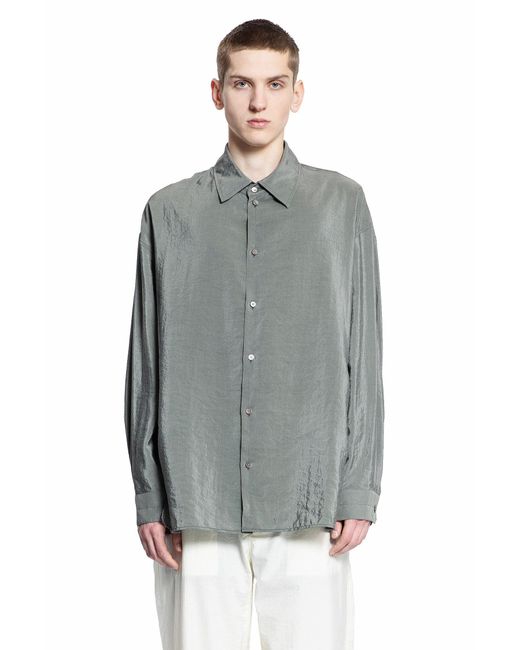 Lemaire Gray Shirts for men