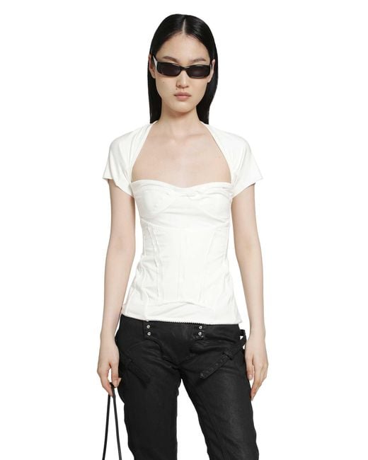 Dilara Findikoglu White Rapture Top