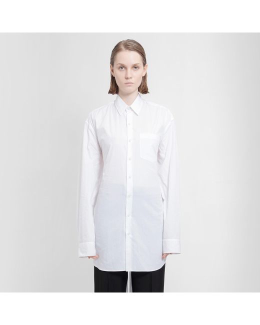 Ann Demeulemeester White Shirts