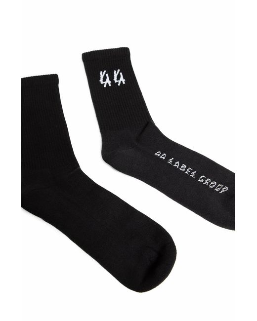 44 Label Group Black Socks for men