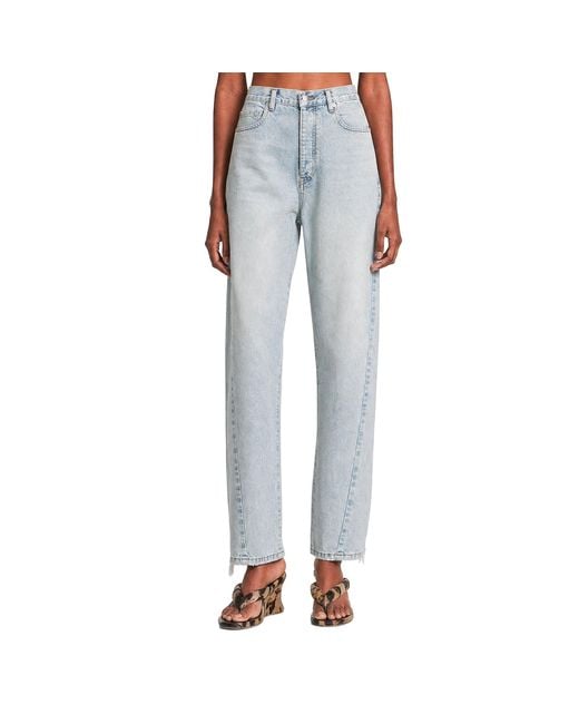 Balenciaga Blue Twisted Seam Jeans