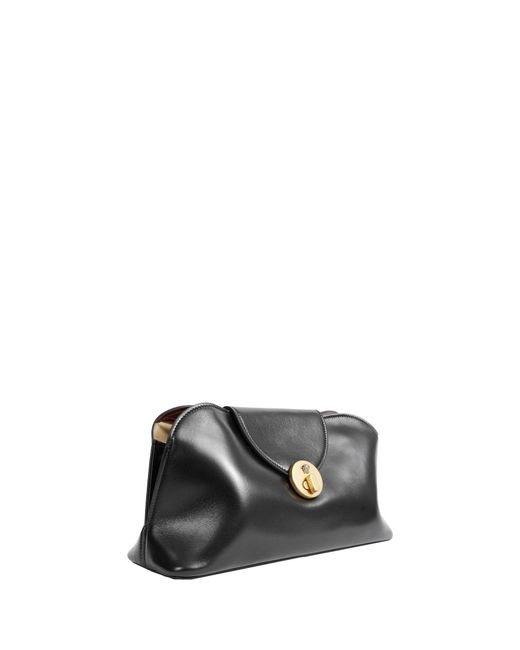 Versace Black Vivian Nappa Clutch