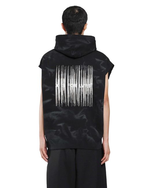 ADRIATIQUE Black X Antonioli Lvrs Hoodie Vest for men