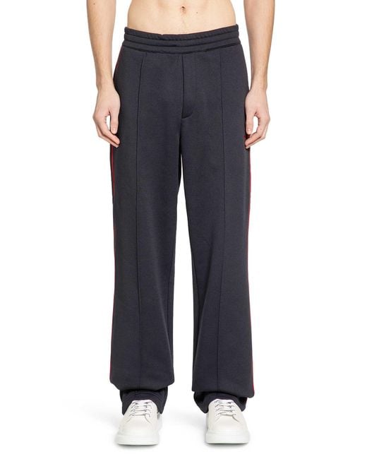 McQueen Blue Trackpants for men