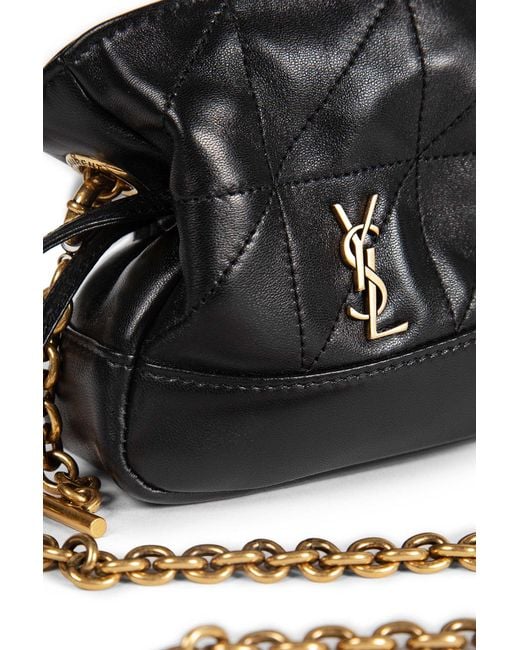 Saint Laurent Black Jamie Belt Bag