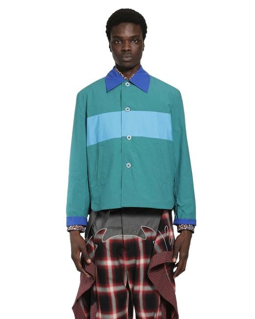 Craig Green Blue Reversible Worker Jacket for men
