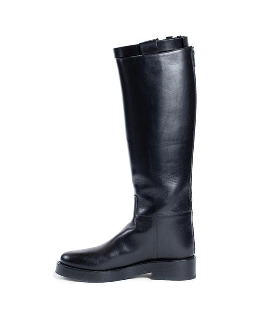 Ann Demeulemeester Black Boots