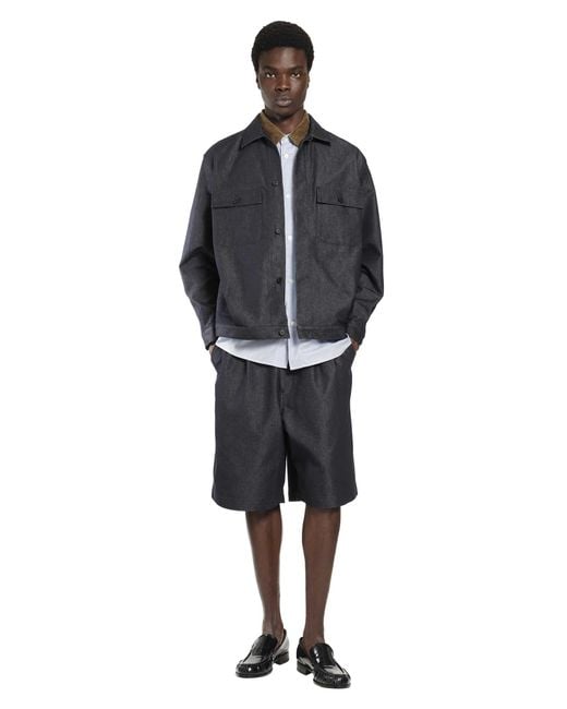 Comme des Garçons Black Raw Denim Jacket for men