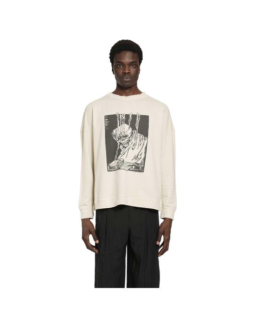 Our Legacy White Slack Sweatshirt for men