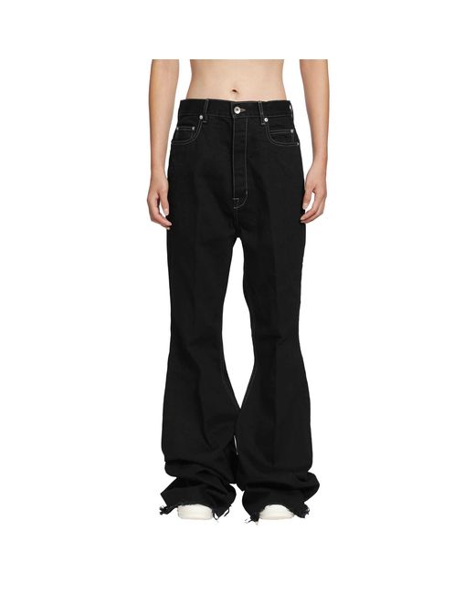 Rick Owens Black Tower Bolan Bootcut for men