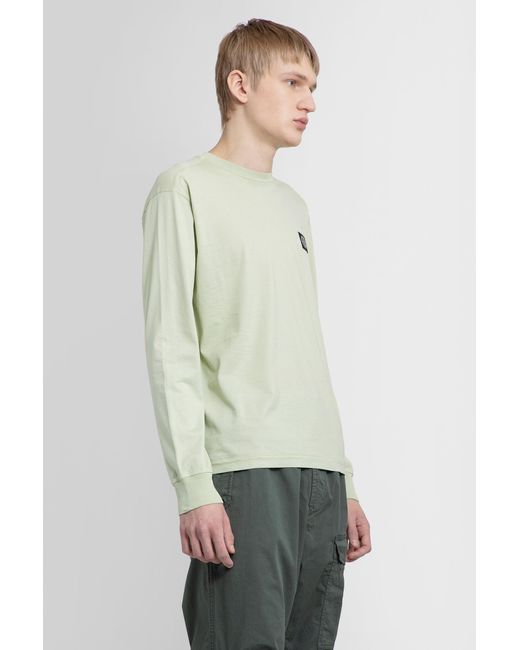 Stone Island Green T-shirts for men