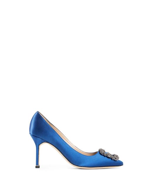 Manolo Blahnik Blue Olo Blahnik Pumps