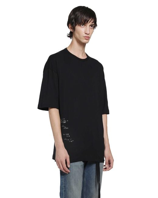 Ann Demeulemeester Black Dieter Comfort T-Shirt for men