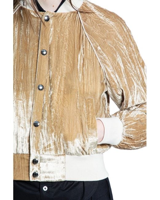 Ann Demeulemeester Blue Arya Bomber