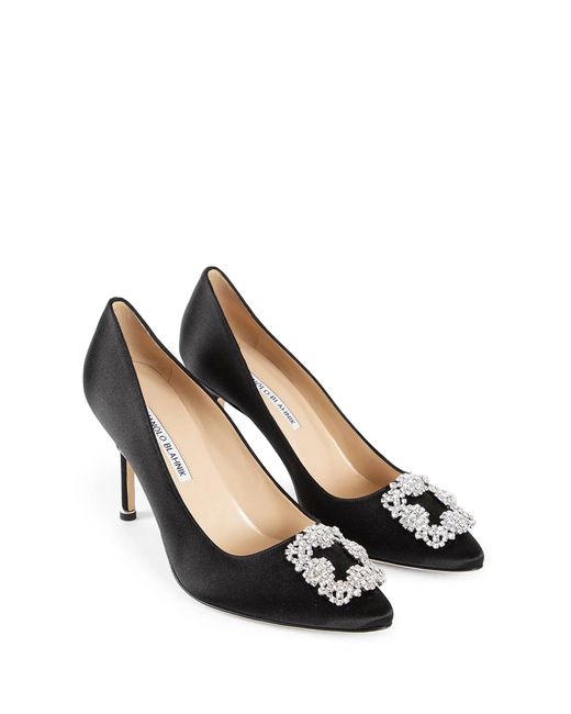 Manolo Blahnik Black High Heel