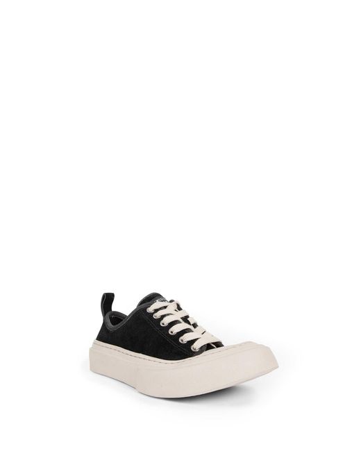 Ann Demeulemeester Black Halli Sneakers for men