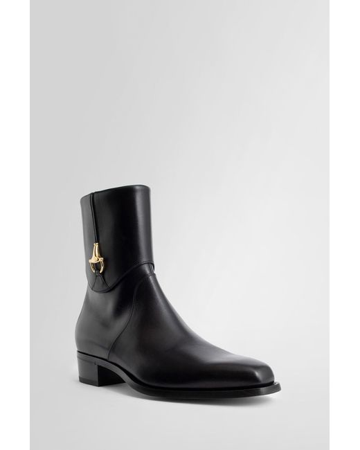 mens black gucci boots