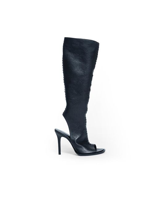Ann Demeulemeester Blue Seria High Heeled Boots