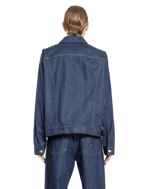 Ann Demeulemeester Blue Patrick High-Comfort Denim Jacket for men