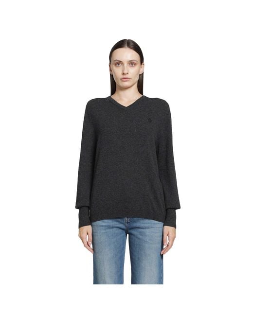 Gucci Black V-Neck Sweater