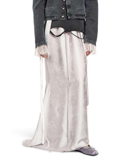 Ann Demeulemeester Purple Skirts