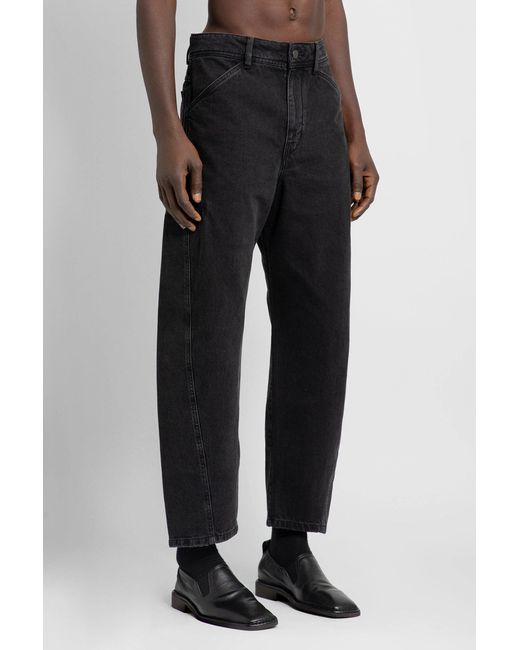 Lemaire Black Jeans for men