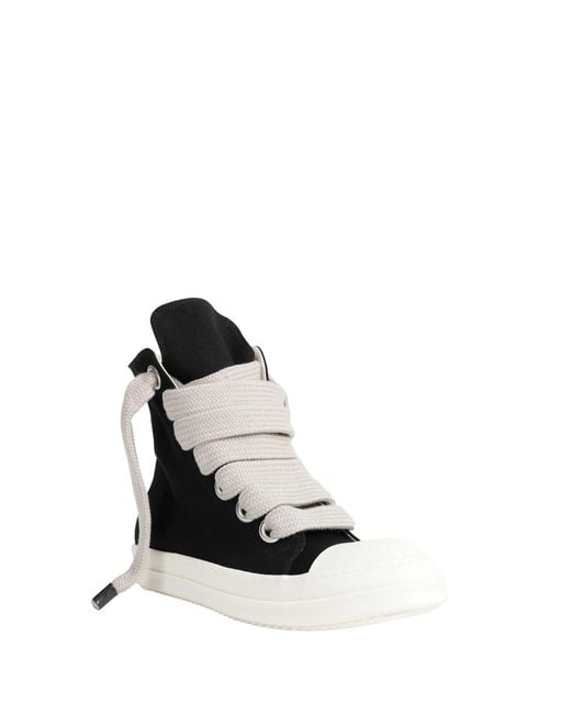 Rick Owens Black Tower Jumbolace Sneaks for men