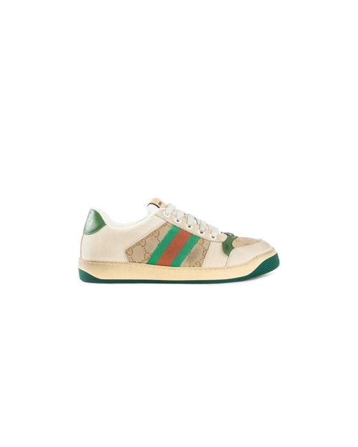 Gucci Green Screener Sneakers