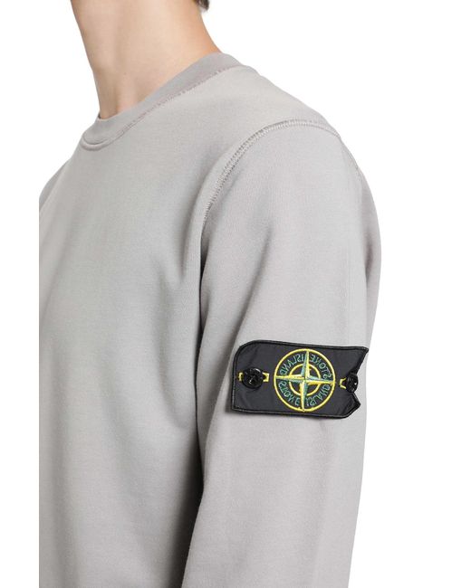 Stone Island Gray 6100060 Sweatshirt for men