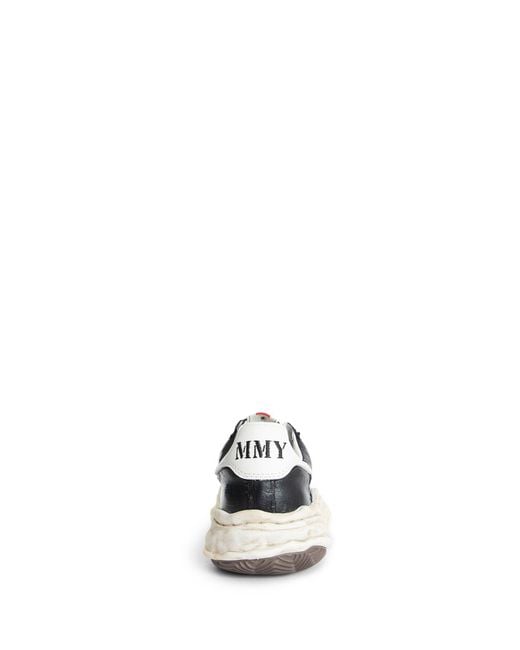 Maison Mihara Yasuhiro White Blakey/Original Sole Low Sneakers for men