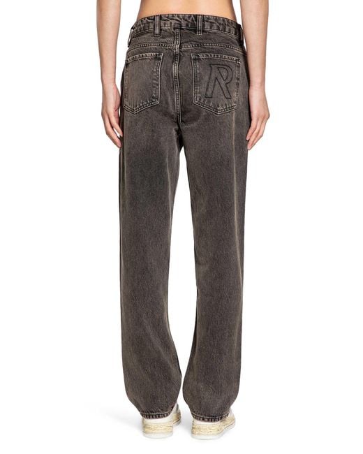 Represent Gray R2S Split Jeans for men