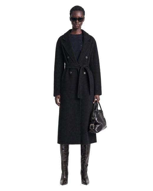 Max Mara Black Madame Coat