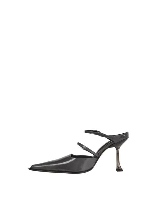 Miista Black Shari Mules