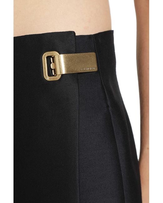 Balenciaga Black Mini Tailored Skort