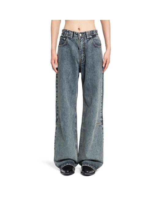JORDANLUCA Blue Insignia Jeans for men