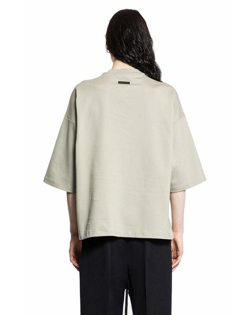 Fear Of God Natural 8 Milano Embroidered Jersey T-Shirt for men