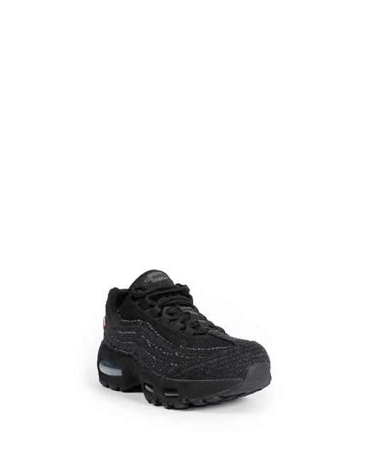 Nike Black Air Max 95 Big Bubble Sneakers