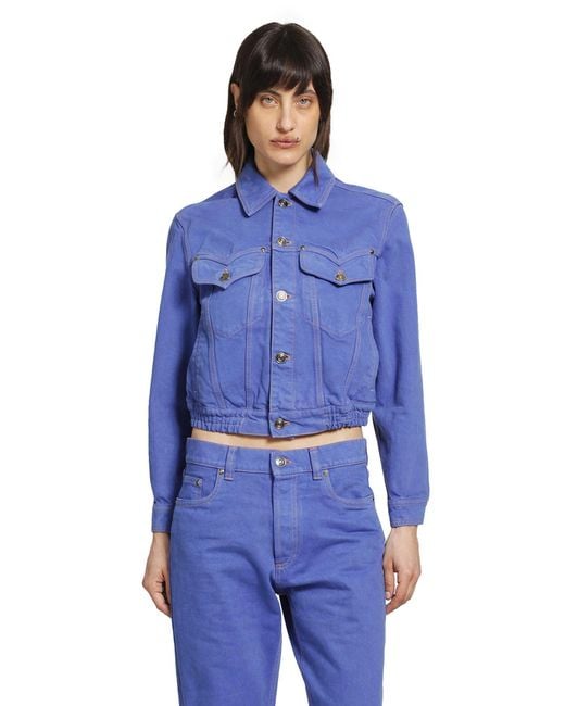 Versace Blue Jackets
