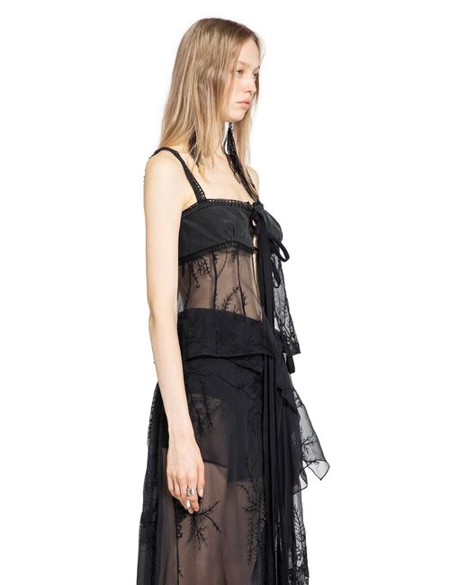 Ann Demeulemeester Black Gila Top