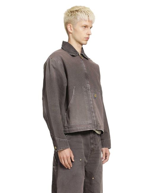 Carhartt Gray Og Arcan Jacket for men