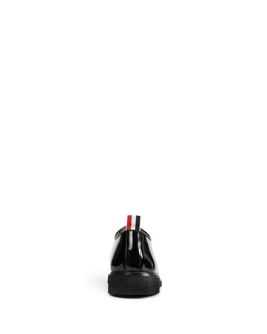 Thom Browne Black Polished Calf Uniform Shoe for men