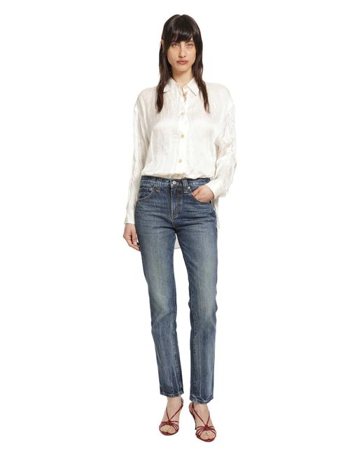 Khaite White Goya Top