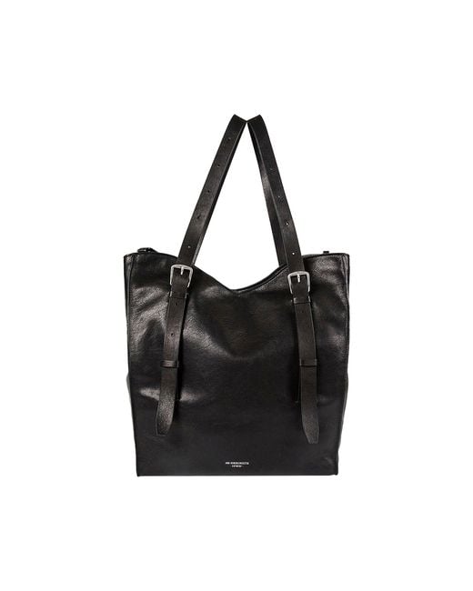 Ann Demeulemeester Black Akim Medium Shoulder Bag for men