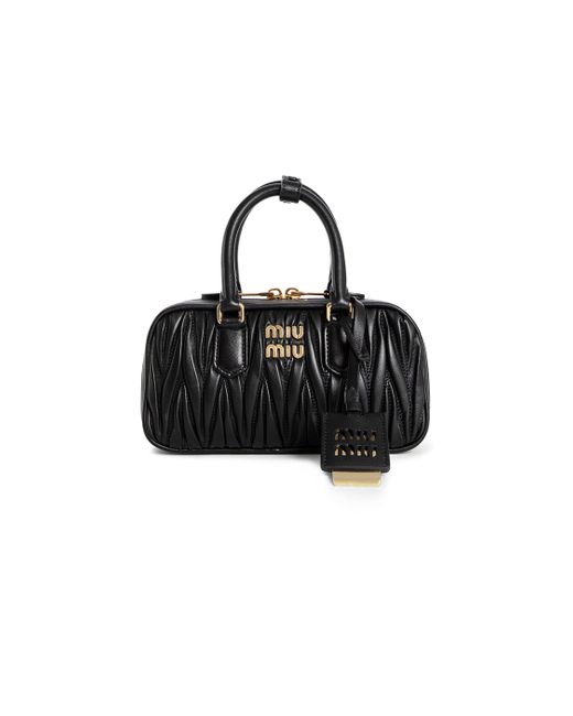 Miu Miu Black Top Handle Bags