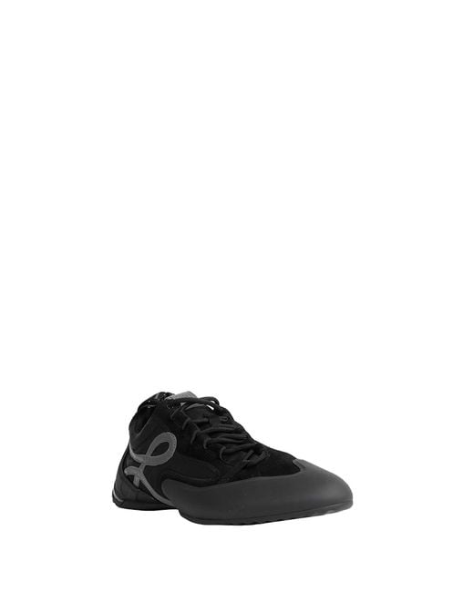 Loewe Black Nylon Grip Sneakers for men