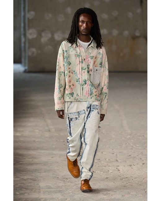 Junya Watanabe Natural X Levi's Flower Print Jacket for men