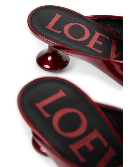 Loewe Red Toy 45 Mules