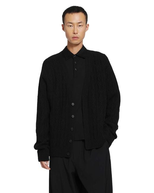 The Row Black Sonoko Cardigan for men