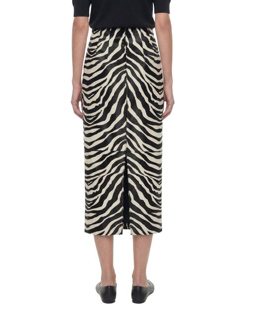 Khaite Black Loxley Skirt