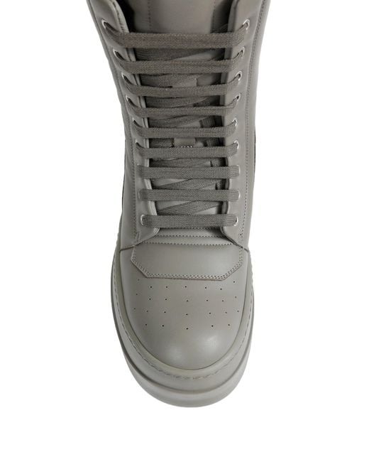 Rick Owens Gray Tower Mega Geobasket for men